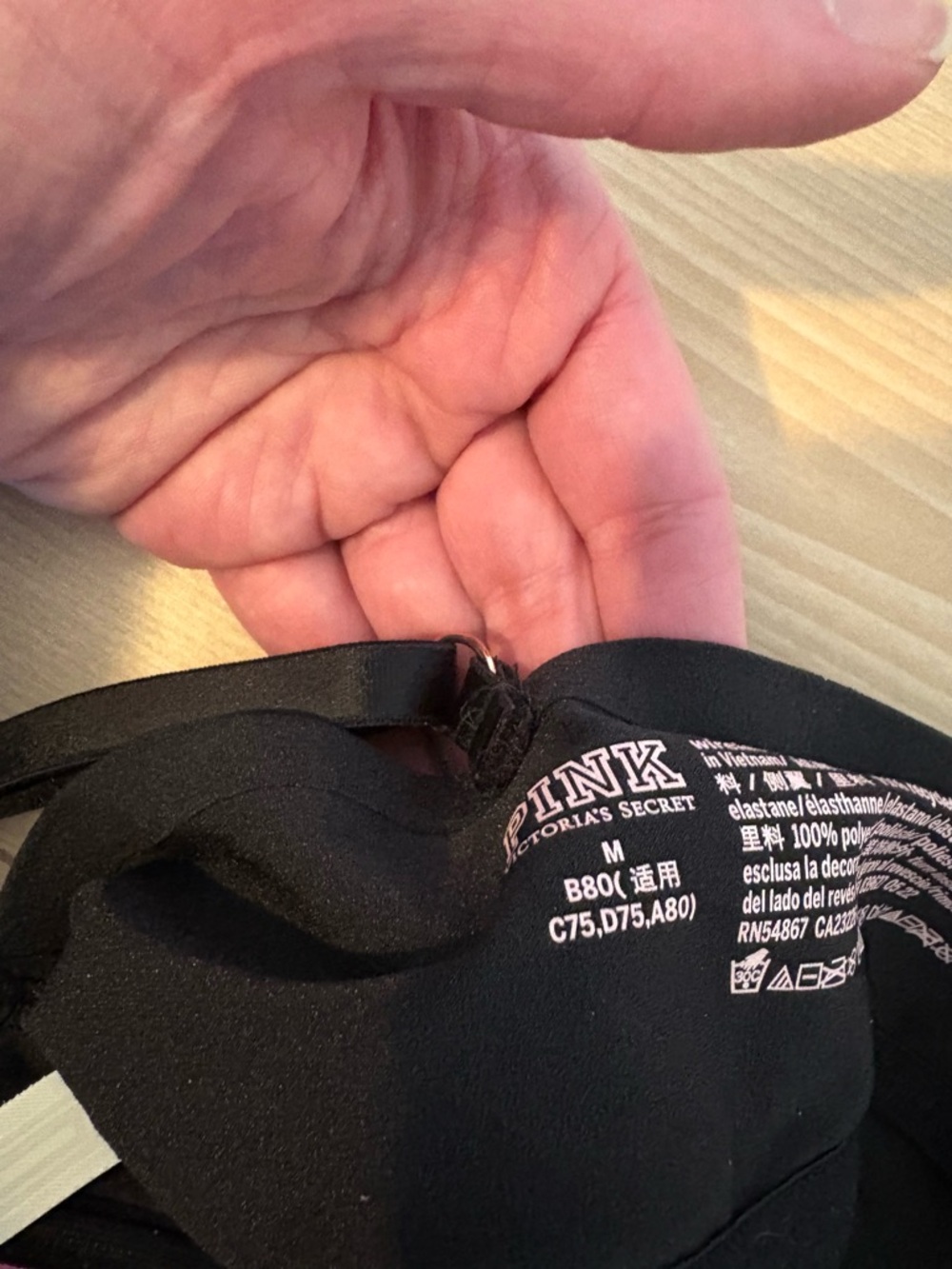 PINK Victoria's Secret Wear Everywhere Wireless Push Up Bra - Picture 3 of 4